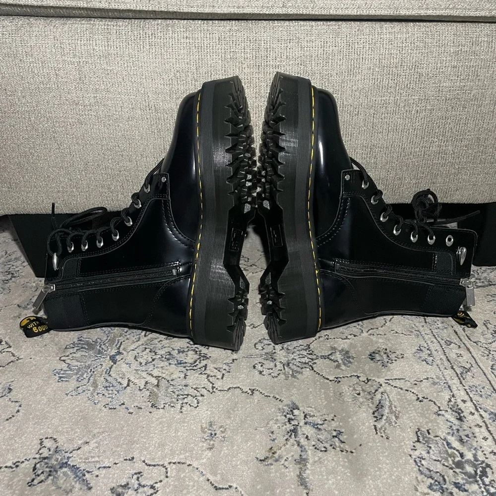 Dr Martens Jadon II Hardware Leather Platform Boots